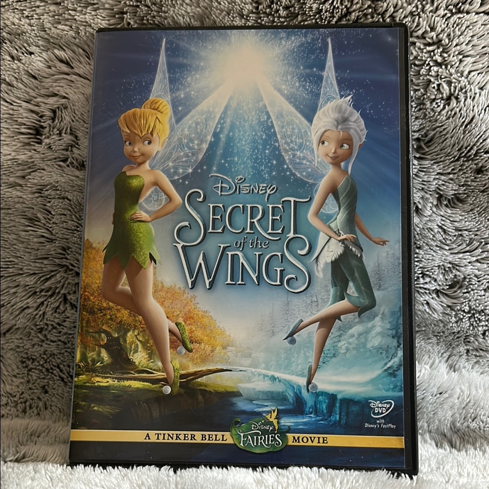 Disney Secret of the Wings DVD with Green and White Cover